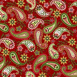Red - Paisley